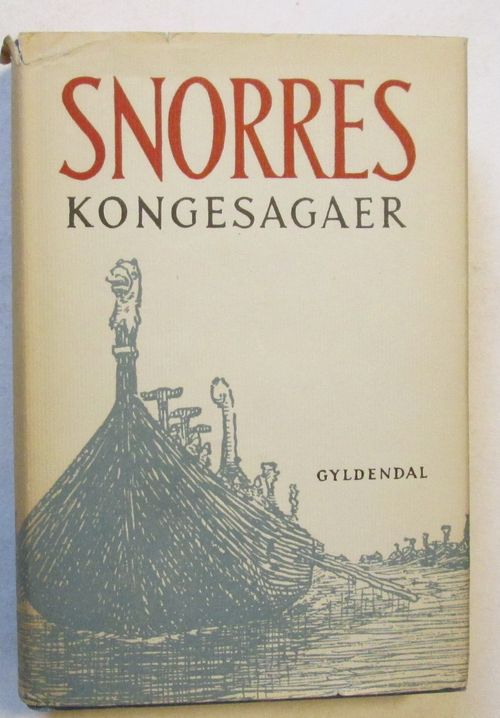 Snorres Kongesagaer Af Anne Holtsmark Og Didrik Arup Seip Brugt På ...