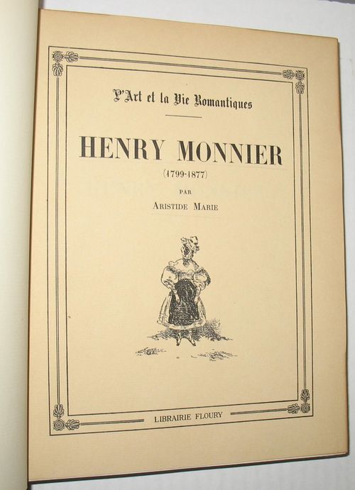 Henry Monnier 1799 1877