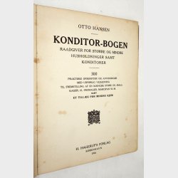 Konditor-Bogen: Konditor Otto Hansen