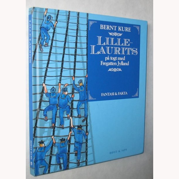 Lille-Laurits p togt med Fregatten Jylland