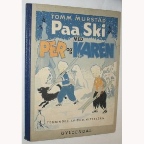 Paa ski med Per og Karen
