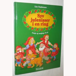 Syv julenisser i en ring