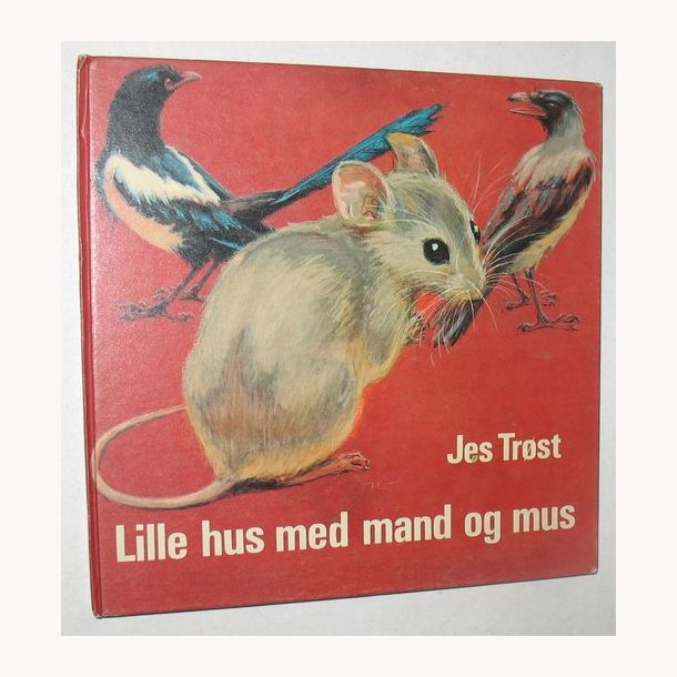Lille hus med mand og mus