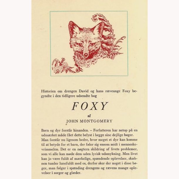 Min ven Foxy - Den tamme rveunge