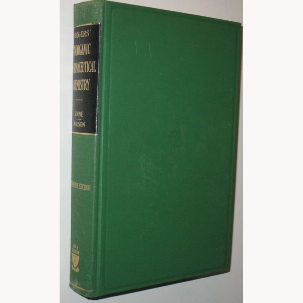 Rogers&acute; Inorganic Pharmaceutical Chemistry