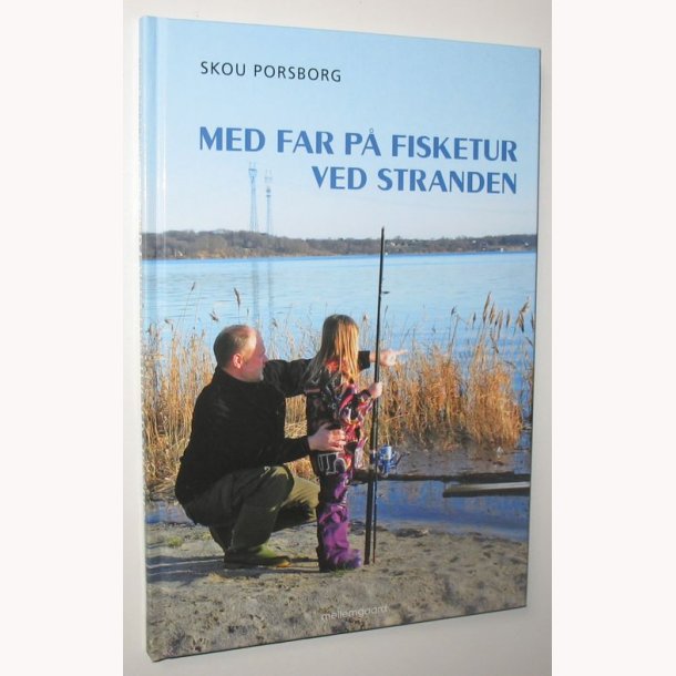 Med far p fisketur ved stranden
