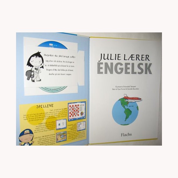 Julie lrer engelsk (med CD)