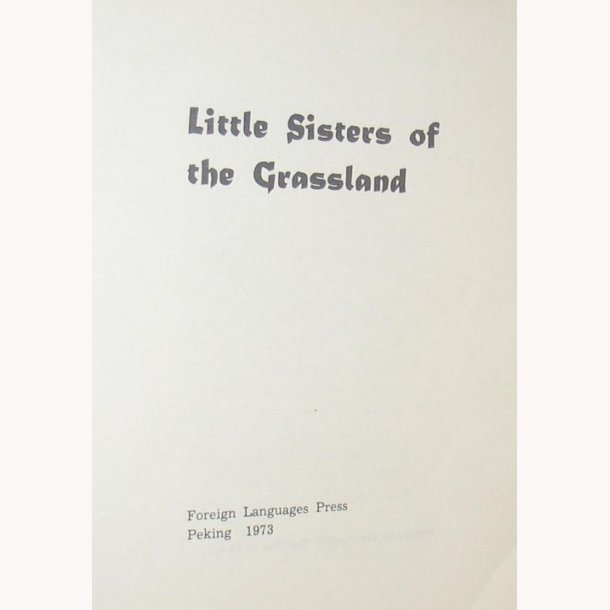 Little Sisters of the Grassland