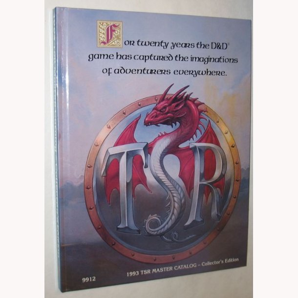 1993 TSR Master Catalog - Collector&acute;s Edition