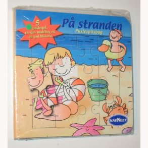 P stranden - puslespilsbog