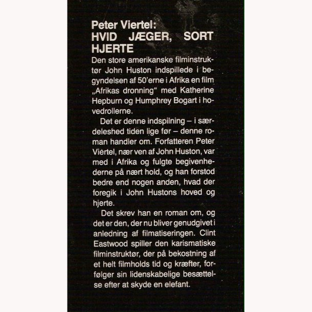 Hvid jger sort hjerte