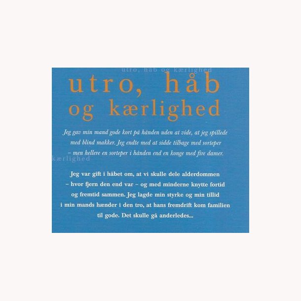 Utro, hb og krlighed: Annette Engel
