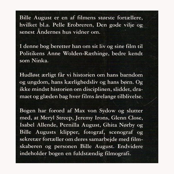 Bille August fortller om sit liv og sine film