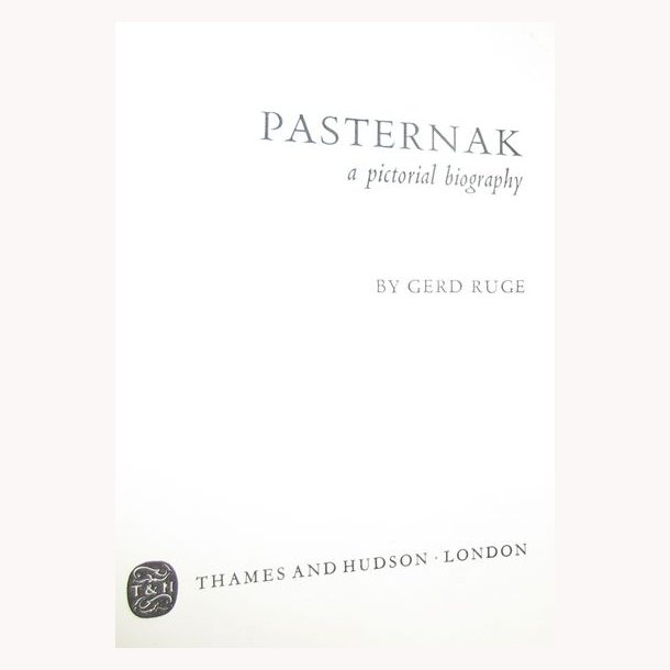 Pasternak a pictorial biography