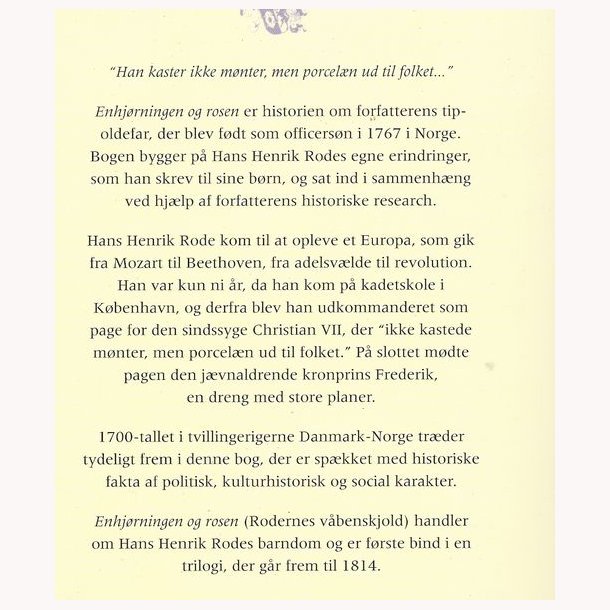 Enhjrningen og rosen