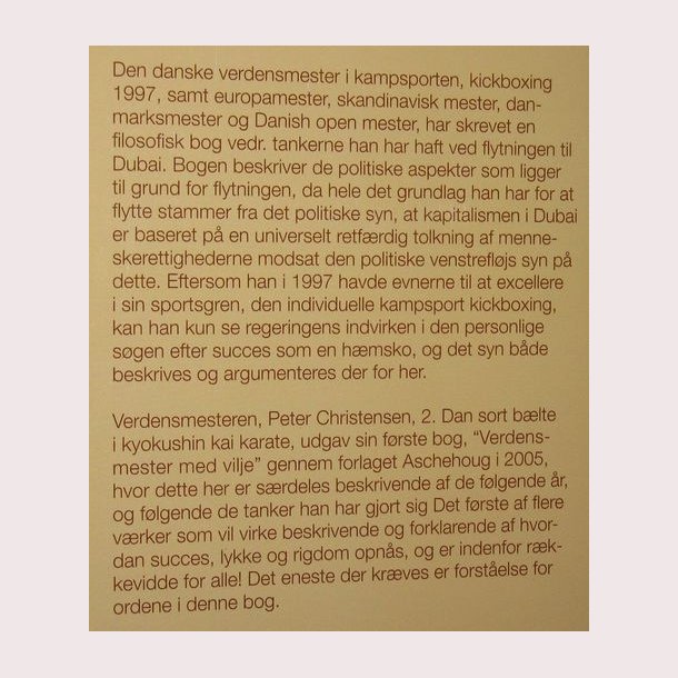 Verdensmesterens krnike