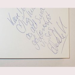 Mit fede liv - signeret