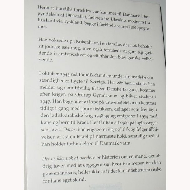 Det er ikke nok at overleve