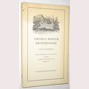 Thomas Bewick Erindringer