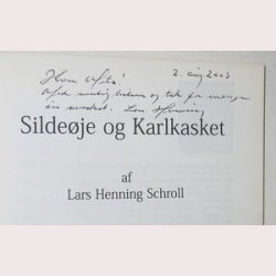 Sildeje og Karlkasket - signeret