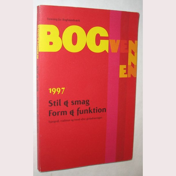 Bogvennen 1997 inkl. CD