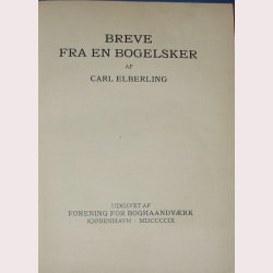 Breve fra en bogelsker