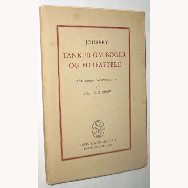 Tanker om bger og forfattere