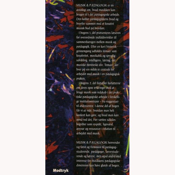 Musik &amp; pdagogik