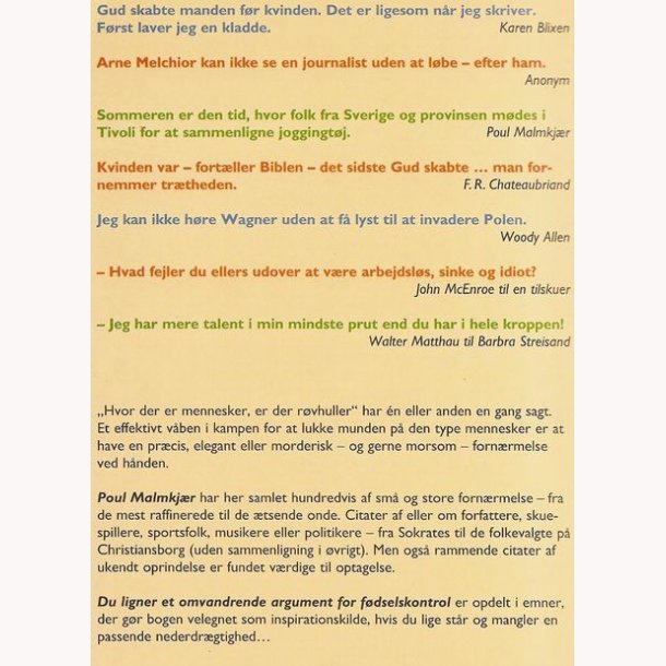 Du ligner et omvandrende argument ....