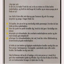 Hold af dem eller mist dem