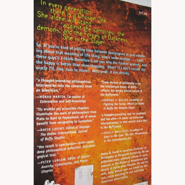 Buffy the Vampire slayer and Philosophy