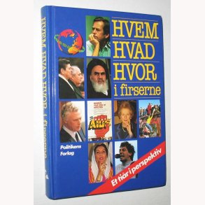 Hvem. hvad, hvor i firserne