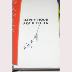 Happy Hour fra 8 til 16 - signeret