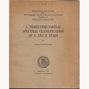A three-Dimensional Spectral Classification