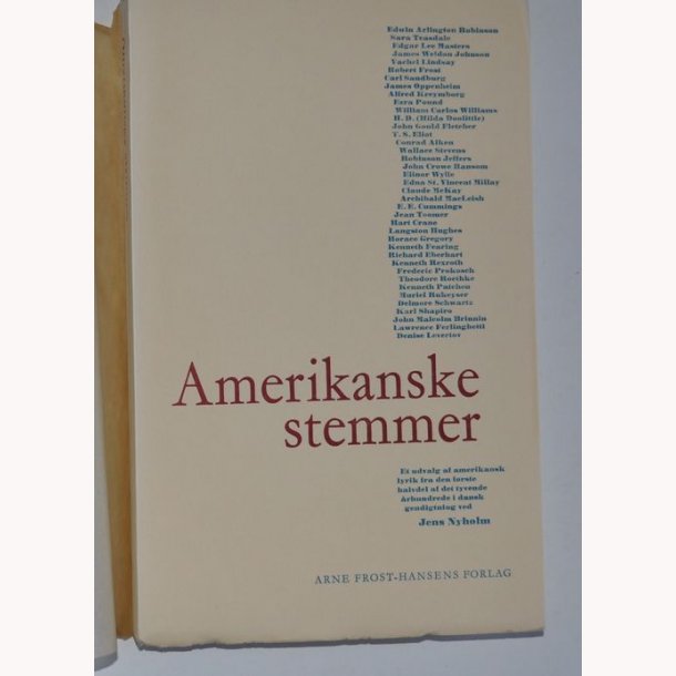 Amerikanske stemmer
