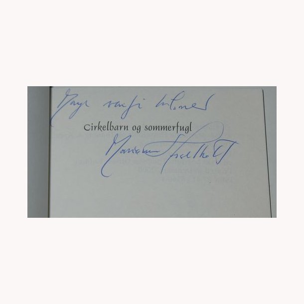 Cirkelbarn og sommerfugl