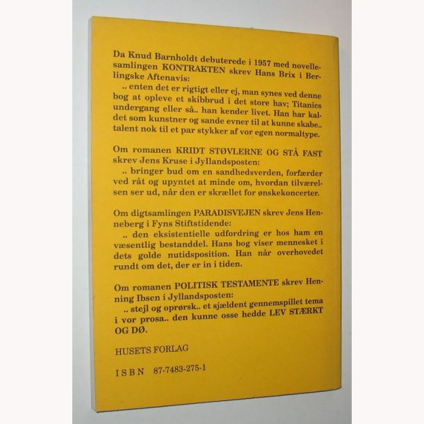 Bag tremmer - notater fra et fngsel