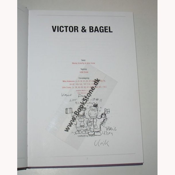 Victor &amp; Bagel - signeret