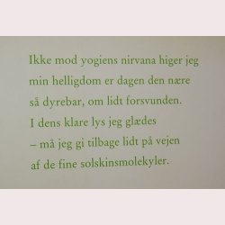 Livets lys - digte og fotografier - signeret