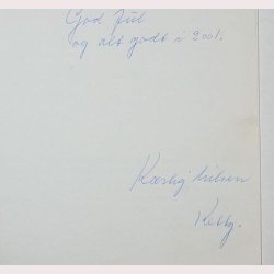 Skitser og skriverier fra Ebeltoft - signeret