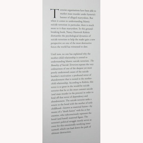 The Banality of Suicide Terrorism - signeret