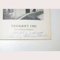 Gymnastikhjskolen i Ollerup - signeret