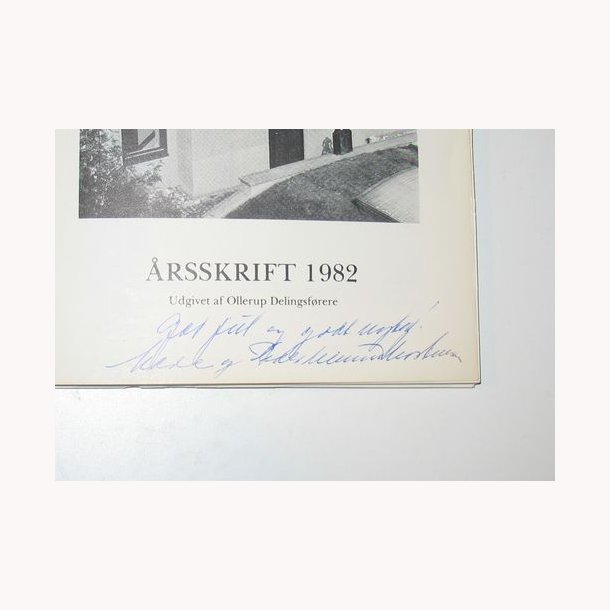 Gymnastikhjskolen i Ollerup - signeret