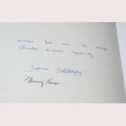 Mineskibene Elsass og Ostmark - signeret