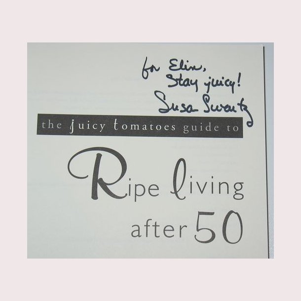 Ripe living after 50 - signeret