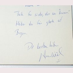 Viljen til sejr - signeret