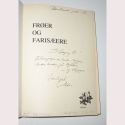 Frer og Farisere - signeret