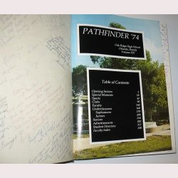 Yearbook - Pathfinder 1974 - signeret