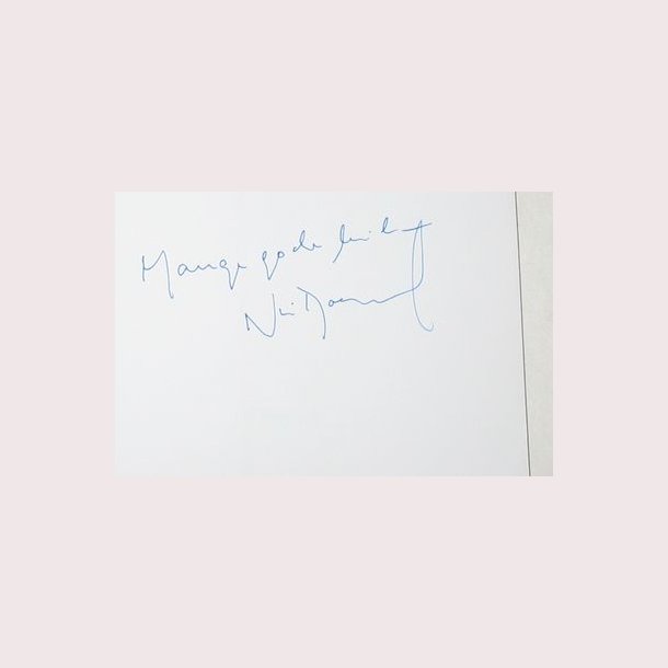 Med htyv og hjerteblod - signeret