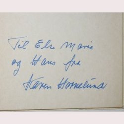 Elske fremfor alt - digte - signeret